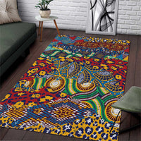Traditional African Animal Skins Pattern Area Rug LT9 - Wonder Print Shop