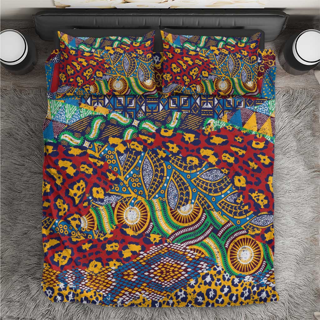 Traditional African Animal Skins Pattern Bedding Set LT9 - Wonder Print Shop