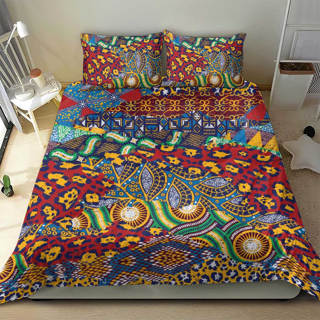 Traditional African Animal Skins Pattern Bedding Set LT9 - Wonder Print Shop