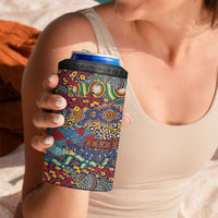 Traditional African Animal Skins Pattern 4 in 1 Can Cooler Tumbler LT9 - Wonder Print Shop