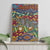 Traditional African Animal Skins Pattern Canvas Wall Art LT9 - Wonder Print Shop