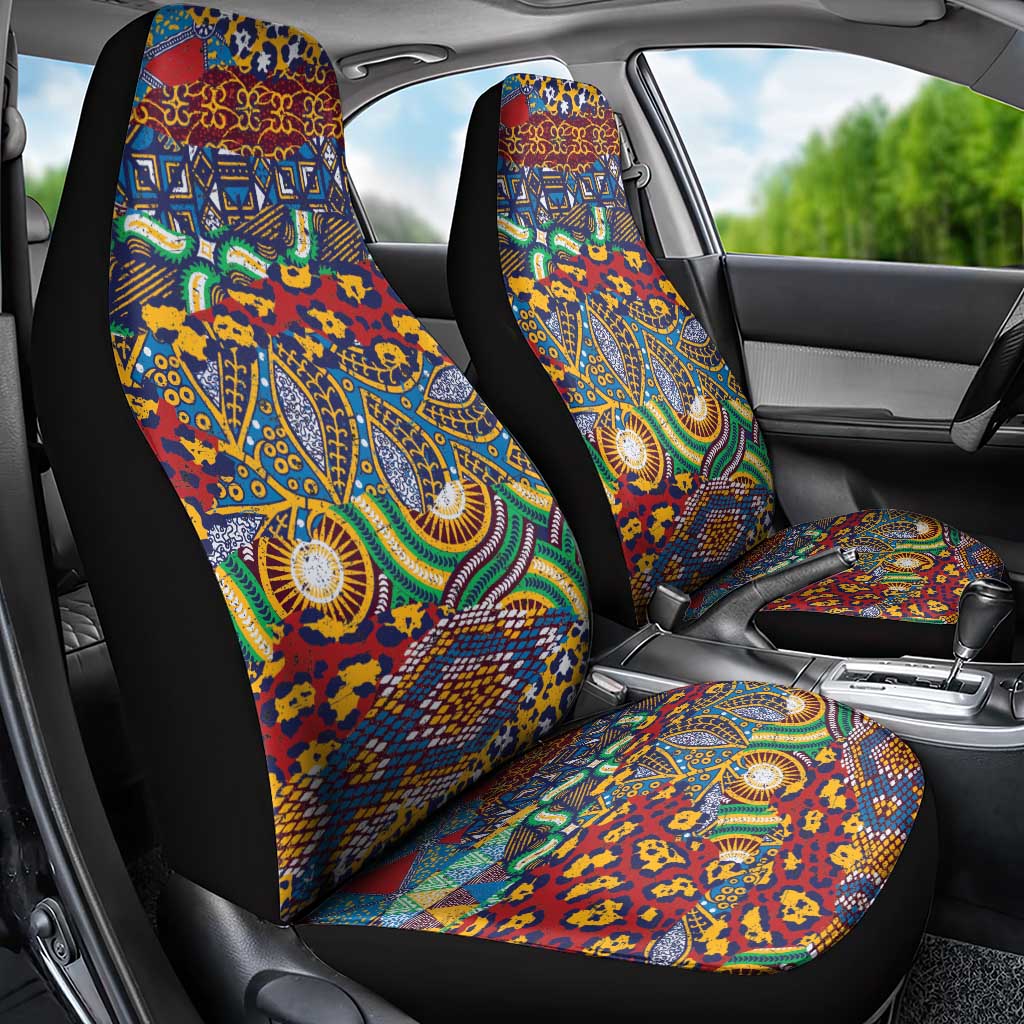 Traditional African Animal Skins Pattern Car Seat Cover LT9 - Wonder Print Shop