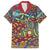 Traditional African Animal Skins Pattern Family Matching Summer Maxi Dress and Hawaiian Shirt - Wonder Print Shop