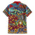 Traditional African Animal Skins Pattern Family Matching Summer Maxi Dress and Hawaiian Shirt - Wonder Print Shop