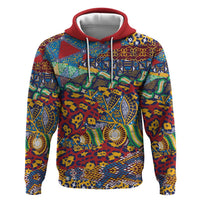 Traditional African Animal Skins Pattern Hoodie - Wonder Print Shop