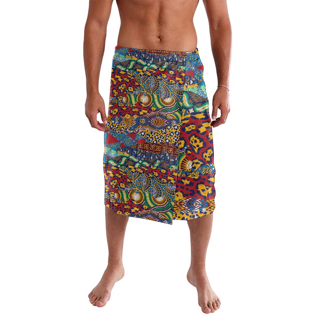 Traditional African Animal Skins Pattern Lavalava - Wonder Print Shop