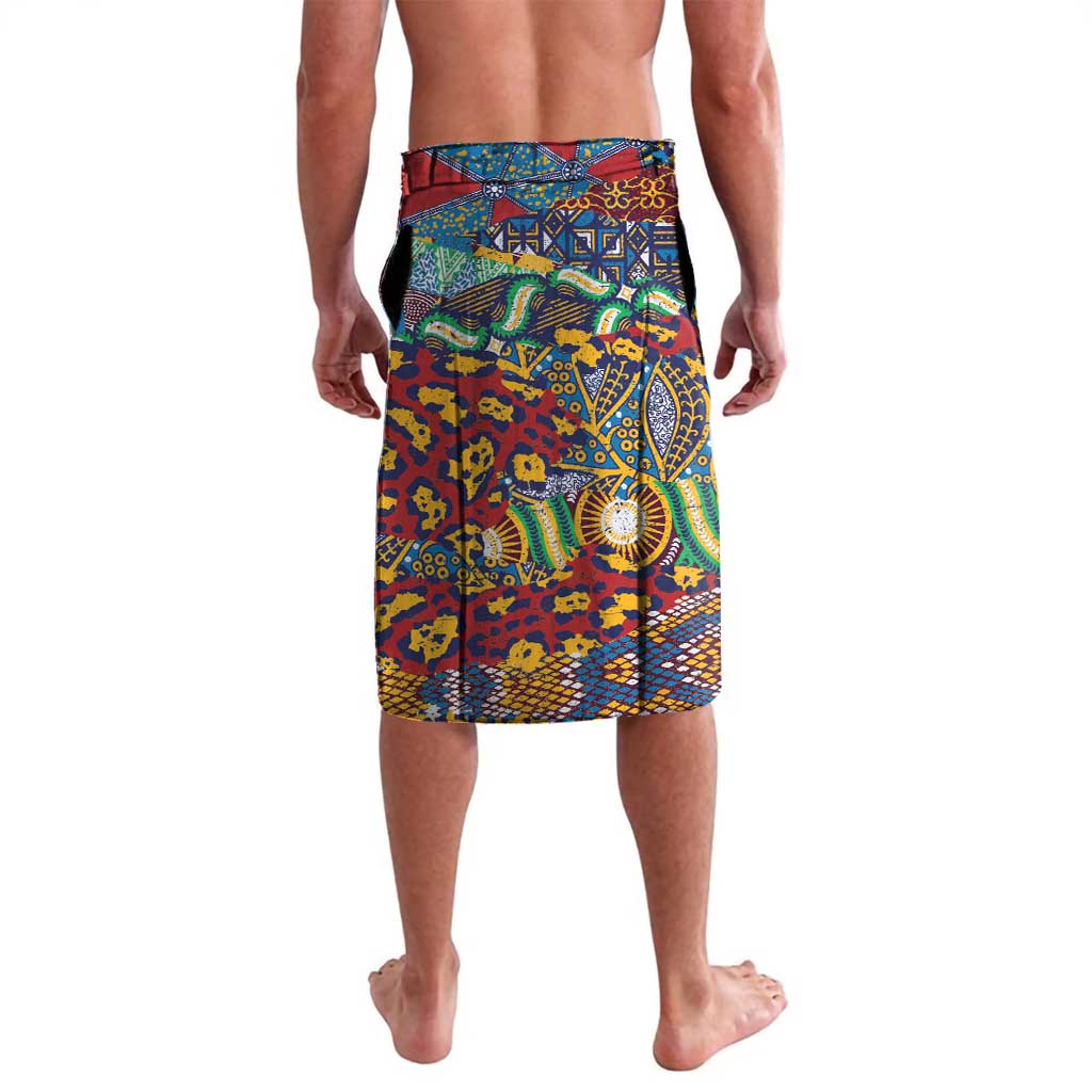 Traditional African Animal Skins Pattern Lavalava - Wonder Print Shop