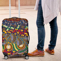 Traditional African Animal Skins Pattern Luggage Cover - Wonder Print Shop