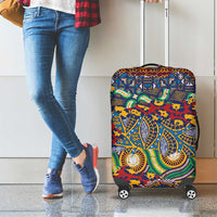 Traditional African Animal Skins Pattern Luggage Cover - Wonder Print Shop