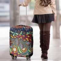 Traditional African Animal Skins Pattern Luggage Cover - Wonder Print Shop