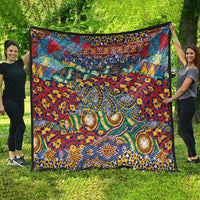 Traditional African Animal Skins Pattern Quilt - Wonder Print Shop