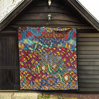 Traditional African Animal Skins Pattern Quilt - Wonder Print Shop