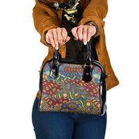 Traditional African Animal Skins Pattern Shoulder Handbag