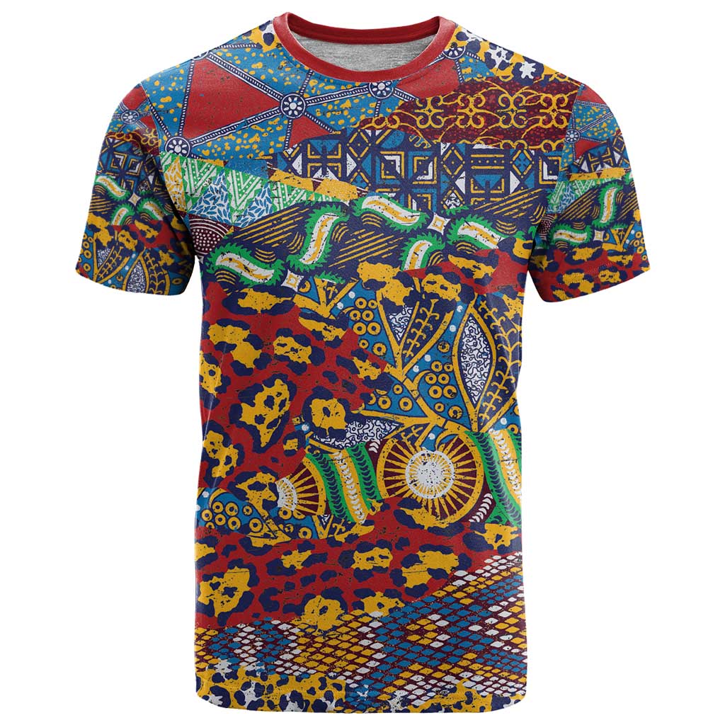 Traditional African Animal Skins Pattern T Shirt - Wonder Print Shop