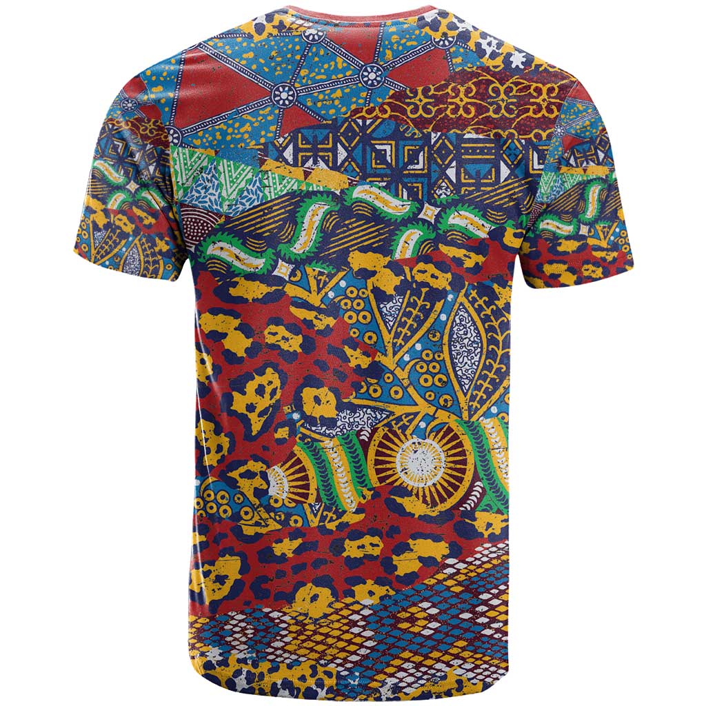 Traditional African Animal Skins Pattern T Shirt - Wonder Print Shop
