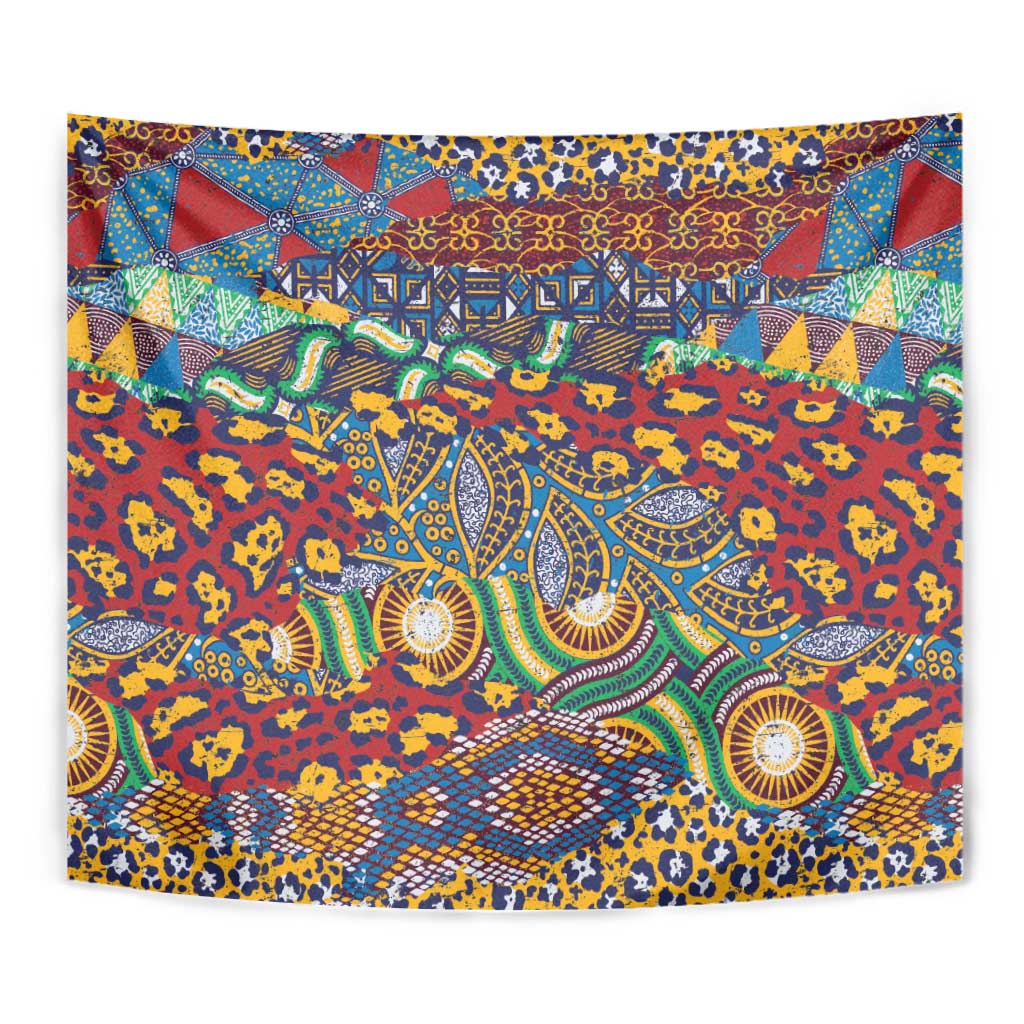 Traditional African Animal Skins Pattern Tapestry - Wonder Print Shop