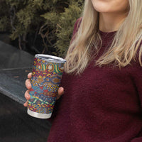 Traditional African Animal Skins Pattern Tumbler Cup - Wonder Print Shop