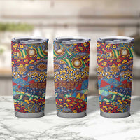 Traditional African Animal Skins Pattern Tumbler Cup - Wonder Print Shop