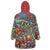 Traditional African Animal Skins Pattern Wearable Blanket Hoodie - Wonder Print Shop