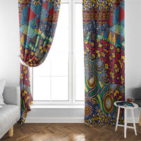 Traditional African Animal Skins Pattern Window Curtain - Wonder Print Shop