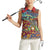 Traditional African Animal Skins Pattern Women Sleeveless Polo Shirt - Wonder Print Shop