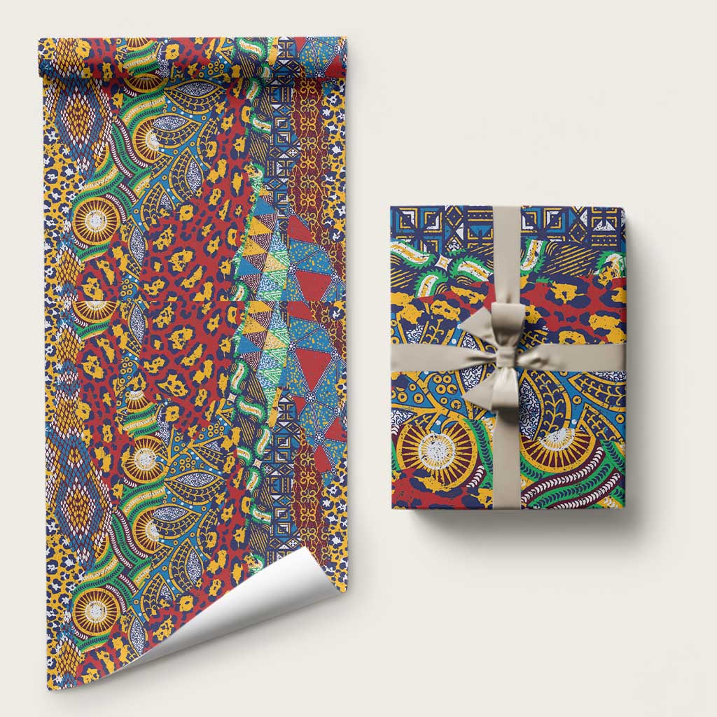 Traditional African Animal Skins Pattern Wrapping Paper - Wonder Print Shop