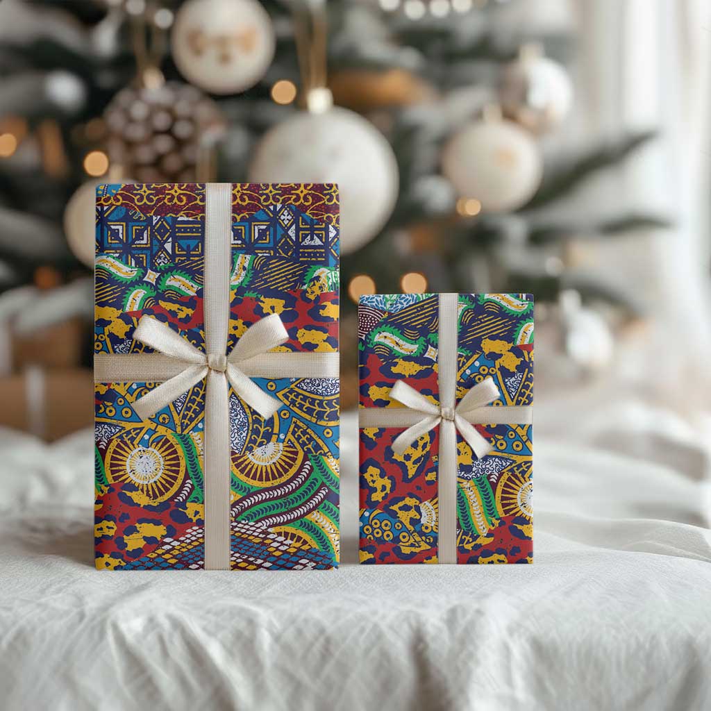 Traditional African Animal Skins Pattern Wrapping Paper - Wonder Print Shop
