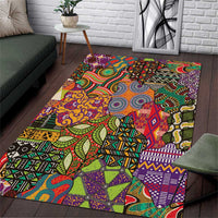 Traditional Ethnic African Vintage Motifs Area Rug LT9 - Wonder Print Shop