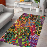 Traditional Ethnic African Vintage Motifs Area Rug LT9 - Wonder Print Shop