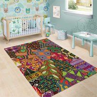 Traditional Ethnic African Vintage Motifs Area Rug LT9 - Wonder Print Shop