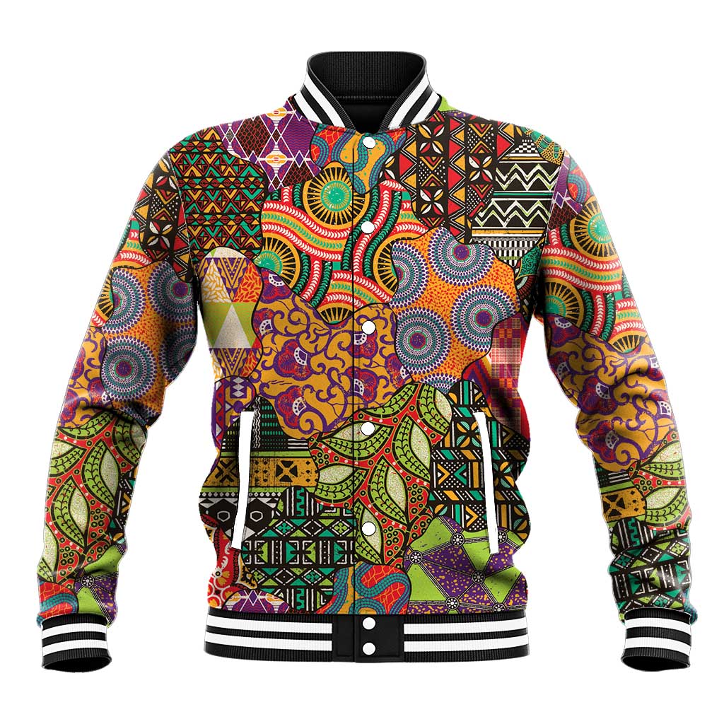Traditional Ethnic African Vintage Motifs Baseball Jacket LT9 - Wonder Print Shop