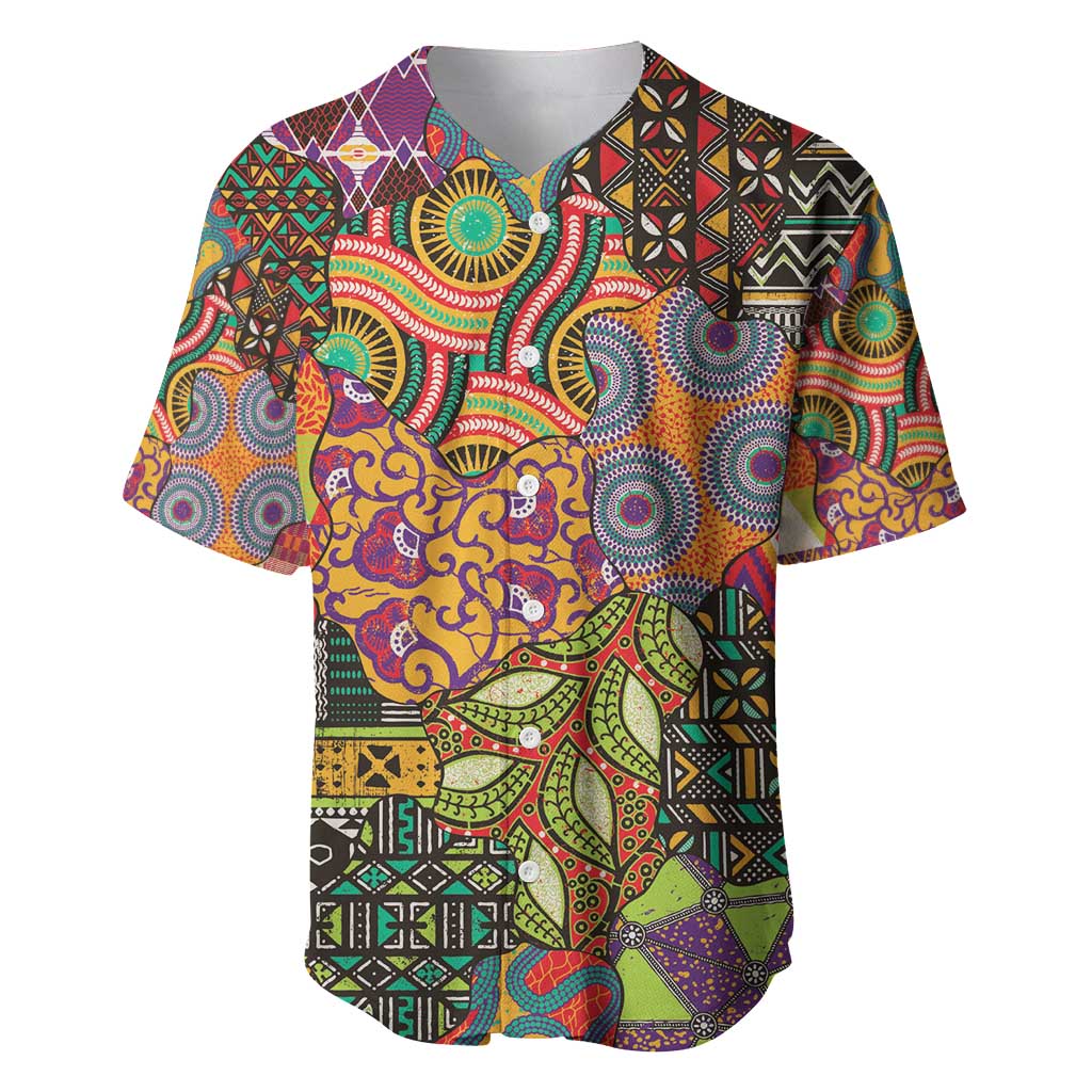 Traditional Ethnic African Vintage Motifs Baseball Jersey LT9 - Wonder Print Shop