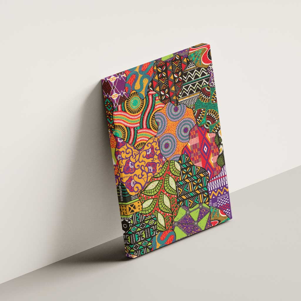 Traditional Ethnic African Vintage Motifs Canvas Wall Art LT9 - Wonder Print Shop
