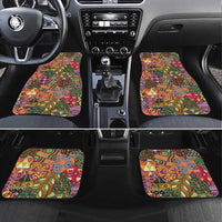 Traditional Ethnic African Vintage Motifs Car Mats LT9 - Wonder Print Shop
