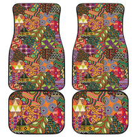 Traditional Ethnic African Vintage Motifs Car Mats LT9 - Wonder Print Shop