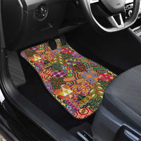 Traditional Ethnic African Vintage Motifs Car Mats LT9 - Wonder Print Shop
