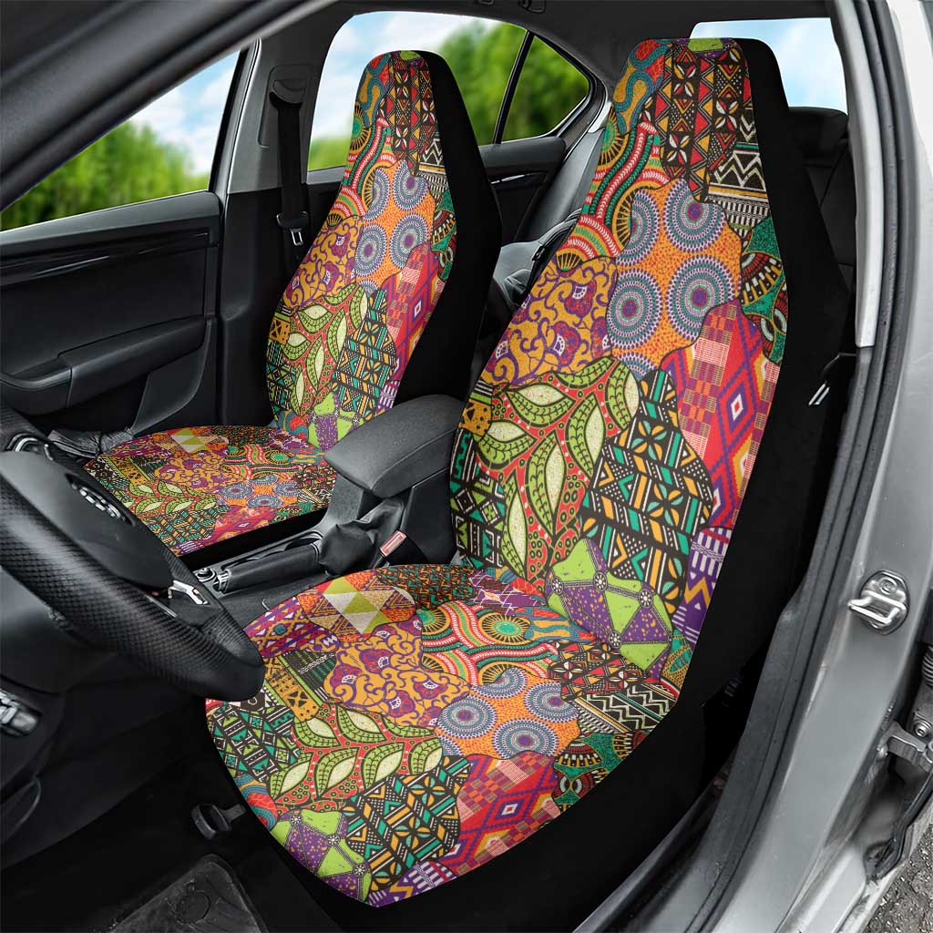 Traditional Ethnic African Vintage Motifs Car Seat Cover LT9 - Wonder Print Shop