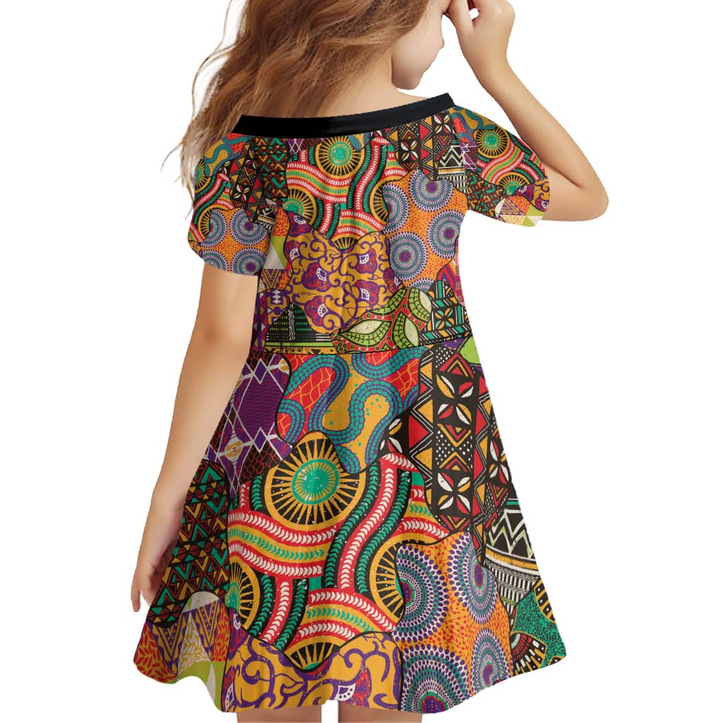 Traditional Ethnic African Vintage Motifs Family Matching Puletasi and Hawaiian Shirt - Wonder Print Shop