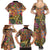 Traditional Ethnic African Vintage Motifs Family Matching Summer Maxi Dress and Hawaiian Shirt - Wonder Print Shop