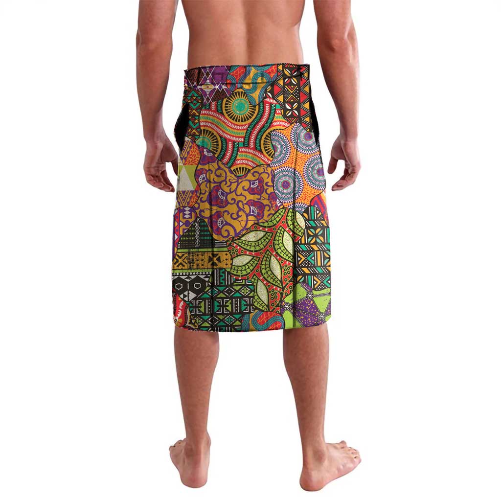 Traditional Ethnic African Vintage Motifs Lavalava - Wonder Print Shop