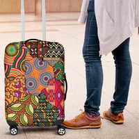 Traditional Ethnic African Vintage Motifs Luggage Cover - Wonder Print Shop