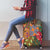Traditional Ethnic African Vintage Motifs Luggage Cover - Wonder Print Shop