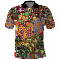 Traditional Ethnic African Vintage Motifs Polo Shirt - Wonder Print Shop