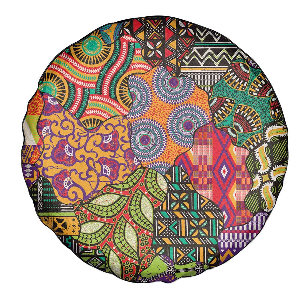 Traditional Ethnic African Vintage Motifs Spare Tire Cover - Wonder Print Shop