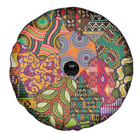 Traditional Ethnic African Vintage Motifs Spare Tire Cover - Wonder Print Shop