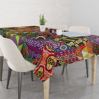 Traditional Ethnic African Vintage Motifs Tablecloth - Wonder Print Shop