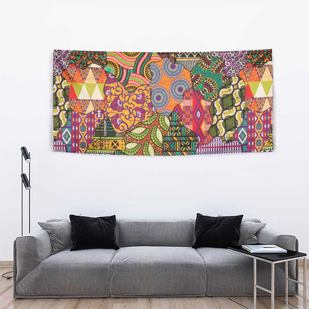 Traditional Ethnic African Vintage Motifs Tapestry - Wonder Print Shop