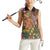 Traditional Ethnic African Vintage Motifs Women Sleeveless Polo Shirt - Wonder Print Shop