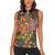 Traditional Ethnic African Vintage Motifs Women Sleeveless Polo Shirt - Wonder Print Shop