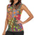 Traditional Ethnic African Vintage Motifs Women Sleeveless Polo Shirt - Wonder Print Shop